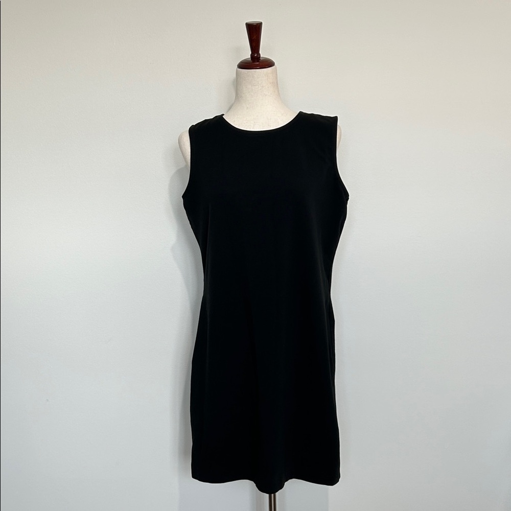 Women’s Hanna Andersson Black Sleeveless Mini Dress Size‎ Large